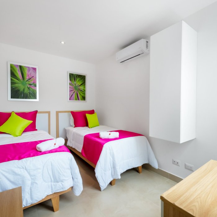 Cuarto Apartamento Seis Personas Vacacionando