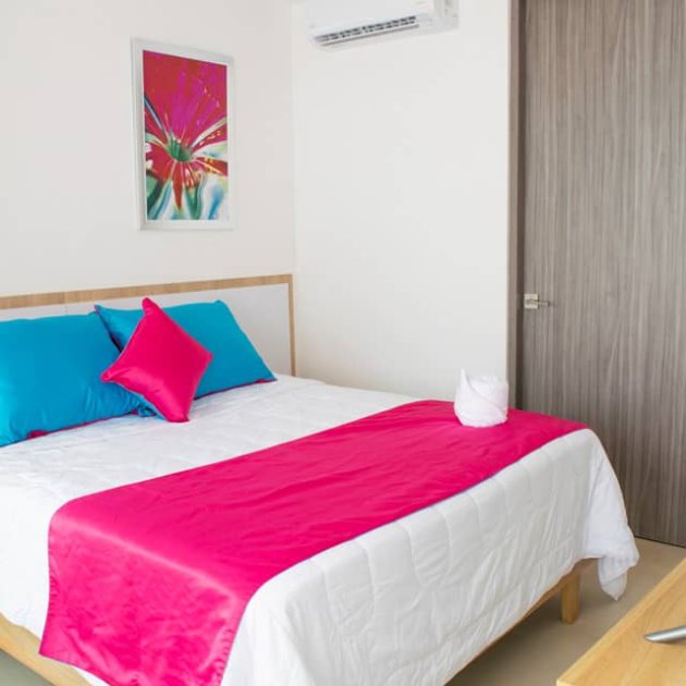 Cuarto Apartamento Siete Personas Vacacionando